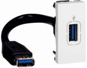 Legrand Zásuvka USB 3.0 s kabelem, bílá (078746)