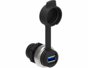 Lovato Electric Zásuvka 22mm USB, typ 3.0 A/A (LPCD01)