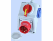 Elektromet Sada C16-18.1N odpojovač 0-1 + zástrčka 16A IP44 (971643)