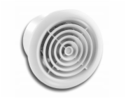 Ventika Stropní ventilátor 125 mm 230V 16W 125 m3/h 35 dB kuličková ložiska standardní CENTRO D125KSEL