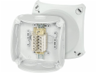 Hensel Rozvodná krabice 104x104x70 5x4mm2 CU/AL IP66 šedá...