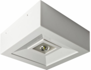 AWEX Nouzové svítidlo LOVATO N ECO LED 1W 125lm (volitelně otevřené) 1h jednoúčelové bílé LVNO/1W/ESE/AT/WH - LVNO/1W/ESE/AT/WH