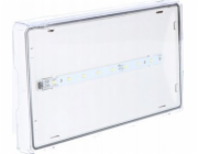 AWEX Nouzové svítidlo EXIT S IP65 LED 1W 3h víceúčelové PT bílé +PU34 ETS/1W/CSA/PT/WH