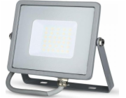V-TAC LED projektor 30W 2400lm 6400K SAMSUNG diodově šedý IP65 456