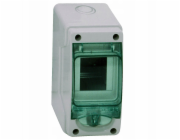 Schneider 1x3 rozvaděč na omítku Mini Mureva IP65 mMRV-1-3-NT-T s průhlednými dveřmi 13975