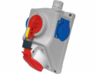 Elektromet Instalační sada se zásuvkou 4P 1x 2P+Z L-0-P 1...