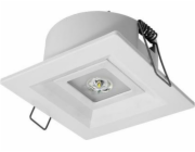AWEX Nouzové svítidlo LOVATO P ECO LED 1W 120lm (optické otevřené) 1h jednoúčelové bílé LVPO/1W/ESE/AT/WH - LVPO/1W/ESE/AT/WH