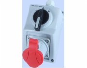 Elektromet Instalační sada s odpojovačem LOP 1x32A 4P 400V IP-54 (974003)