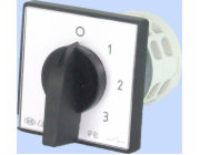 Elektromet Vačkový spínač 0-1-2-3 3P 16A IP65 Obloukový E16-62 (951661)