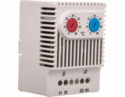 LEIPOLE Dvoufunkční termostat pro ovládání provozu topení/ventilátoru NC/NO 230VAC rozsah 0-60 °C 230VAC JWT6012 - JWT6012