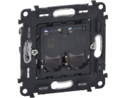 Legrand VALENA LIFE Dvojitá počítačová zásuvka RJ45 kat. 6a UTP (753045)