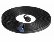 Orno Prodlužovací kabel do dílny odolný proti stříkající vodě IP44, 1x2P+Z 20m, olejivzdorný gumový kabel H07RN-F 3x1,5 mm2, 230 V AC/16 A