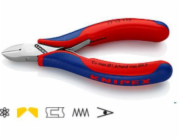 Knipex Precizní boční štípačky 0,6-1,6 mm, délka 115 mm, Cu (77 12 115)