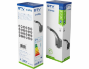GTV Nástěnné LED venkovní svítidlo PARIS, IP54, 4000 K, 10 W, 900 lm, s pohybovým senzorem, 26 x 7 cm