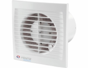 Vents Axiální ventilátor O 100 5,6 W 26 dB časovač + hygrostat bílý (100SILENTA-STHL)