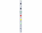 FF 3fázová modulární lampa s ochranou červená/žlutá/zelená 1/3S LED 230V LK-BZ-703K