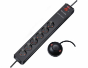 Brennenstuhl Eco-Line Comfort Switch prodlužovací kabel 6 zásuvek 2 m šedý (1159454616)