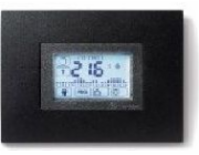 Finder Elektronický termostat , černý, vestavný, týdenní programovatelný (1C.51.9.003.2007)