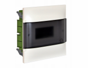 Legrand Modulární rozvaděč pod omítku PRACTIBOX S 1x8 průhledné dveře 134158