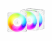 ARCTIC P14 Pro Reverse A-RGB (White) 3-pack - ventilátor do PC 140mm 4pin PWM PST reverzní design (b