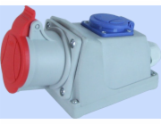 Elektromet Pevná zásuvka KOMBI 32A 4P 400V IP44 GSC (921846)