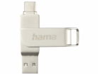 HAMA Rotate Pro, USB Kľúč, 32GB, strieborný
