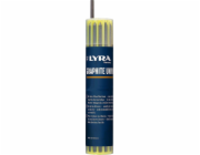 Lyra NÁHRADNÍ POPISOVAČE ROZMĚRY 4,8/2 MM 2H GRAFITOVÝ*12 KS LYRA-DRYPROFIGIANT