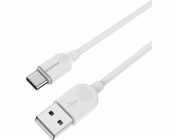 Borofone USB kabel BOROFONE USB KABEL - BX14 2.4A USB-C 1M BÍLÝ