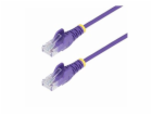 Startech 1m Purple Slim CAT6 Ethernet Cable, Snagless, 28...