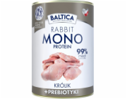 BALTICA Nutraceutic Mono Rabbit with prebiotics - vlhké krmivo pro psy - 400g