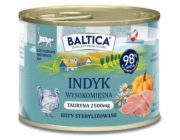 BALTICA Smaki regionów Mono Turkey - mokré krmivo pro kočky - 185g