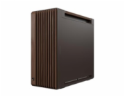 ASUS case PROART PA602 WALNUT WOOD RETRO TG, Mid Tower, průhledná bočnice, hnědá