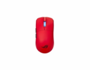 ASUS Herní myš ROG Harpe II Ace, Bezdrátová, červená