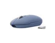 Trust Seron Slim/Kancelářská/Optická/3 200 DPI/USB+BT/Modrá