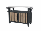 Grilovací stolek Keter UNITY XL 207 l Ashwood