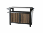 Grilovací stolek Keter UNITY XL 207 l Walnut