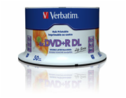 VERBATIM DVD+R DL (8xPrintable, 8,5GB), 50 cake