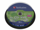 VERBATIM CD-RW 80min. 8-12x, 10 cake