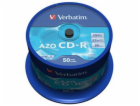 VERBATIM CD-R(50-Pack)Spindl/Crystal/DLP/52x/700MB