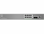 Grandstream GWN7801P Pro L2++, Managed switch, 8x 1Gb RJ45, PoE+, SFP, DHCP, CLI, VLAN