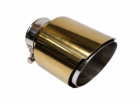 Poujoulat Koncovka tlumiče výfuku 114 mm vstup 70 mm zlat...