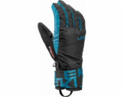 Leki Rukavice LE GLOVES Air Switch 3D Jr černá oceán 4.0