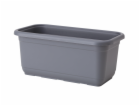 Plastový květináč Venus Eco, O 30 x 16 cm, šedý