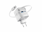 Epico UltraBoost Retractable GaN 65W adaptér EA65c se zab...