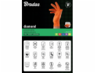 Bradas NITRILOVÉ RUKAVICE DIAMANTOVO ORANŽOVÉ XXL 10-11 /...