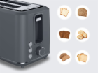 Aeno toustovač na 2 plátky TS1, 1000 W, 7 stupňů opékání,...