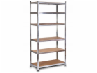 AWTools Regál 6 polic 200x90x50 nosnost 300 kg / 6,0 mm -...