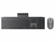 Lenovo 700 Modern klávesnice Obsahuje myš Kancelář RF bezdrátové + Bluetooth Americká angličtina Šedá