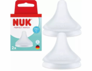 NUK dudlík do bot 2 kusy M SIL 10124033 1/6