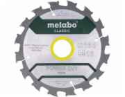 Metabo KRUHOVÁ PILA METABO HW/CT 165x30x16z POWER CUT WOOD CLASSIC